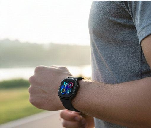 Premium Ultra-Slim Series 9 Smart Watch – Fitness Tracker & Bluetooth Calling